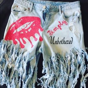 Fringe (simply unbothered shorts)